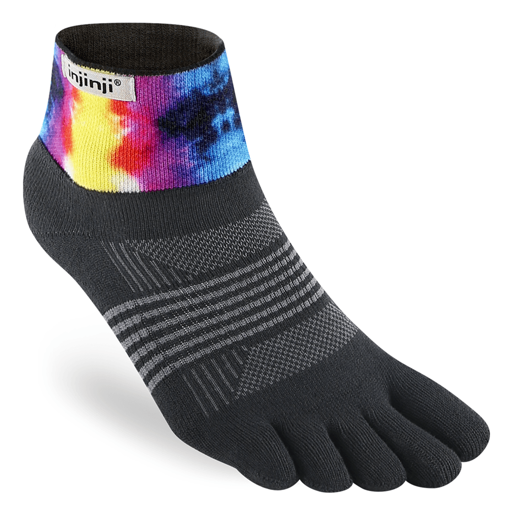 Injinji Sport Original Weight Mini-Crew Toesocks - Injinji Australia