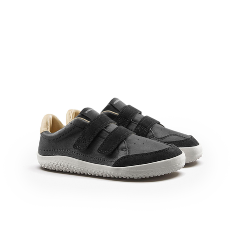 Vivobarefoot Gobi Sneaker Kids Obsidian