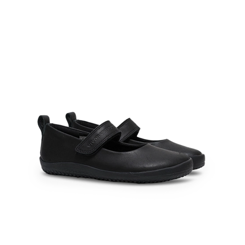 Vivobarefoot Wyn School Obsidian Kids & Preschool