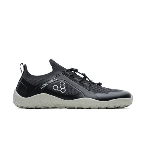 Vivobarefoot Primus Trail Knit FG Womens Obsidian/Pelican - TheFunctionalJoint