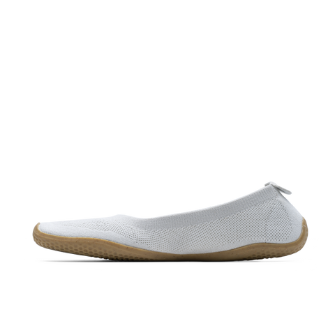 Vivobarefoot Primus Asana Yin Ballerina Knit Womens Limestone - TheFunctionalJoint