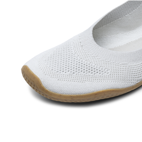 Vivobarefoot Primus Asana Yin Ballerina Knit Womens Limestone - TheFunctionalJoint