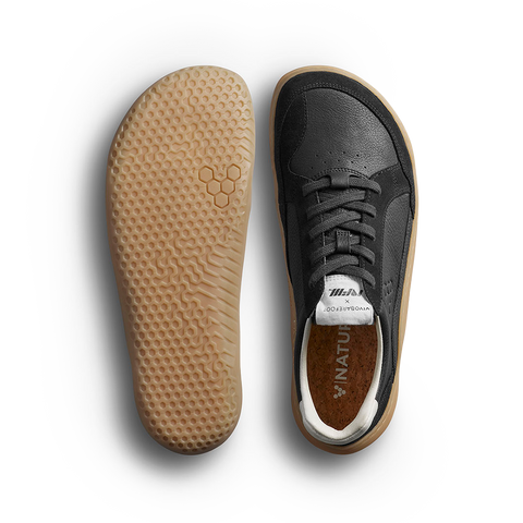 Vivobarefoot Gobi II Sneaker Premium Leather Womens Raven