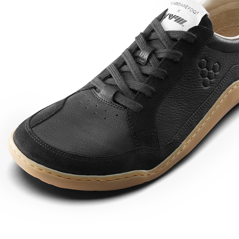 Vivobarefoot Gobi II Sneaker Premium Leather Womens Raven