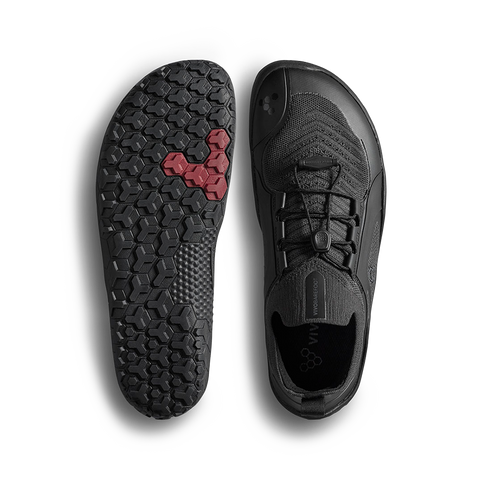 Vivobarefoot Primus Trail Knit FG Mens Obsidian