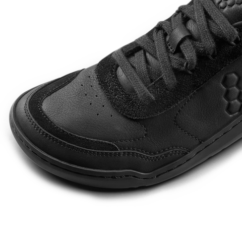 Vivobarefoot Gobi Sneaker Leather Womens Obsidian