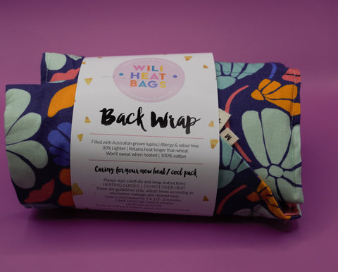 Back Wrap Wili Heat Bags - Super Bloom