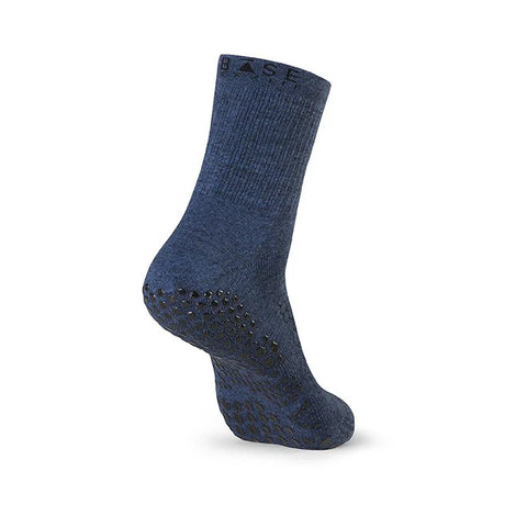 Base 33 Crew grip sock navy