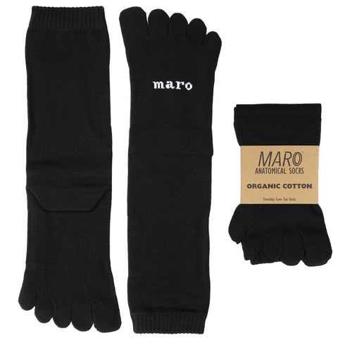 Maro - Organic cotton everyday toe sock Crew