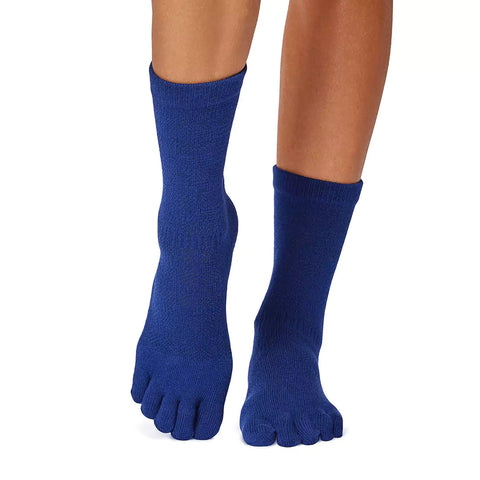 Toe Sox Full Toe Crew Grip Socks